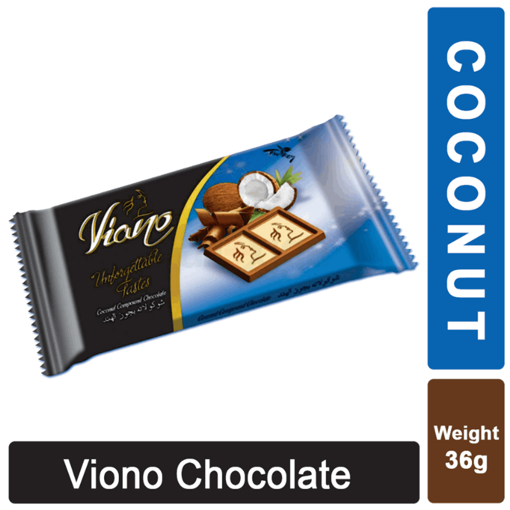 Viano For Me Coconut Compound Chocolate 36gm  