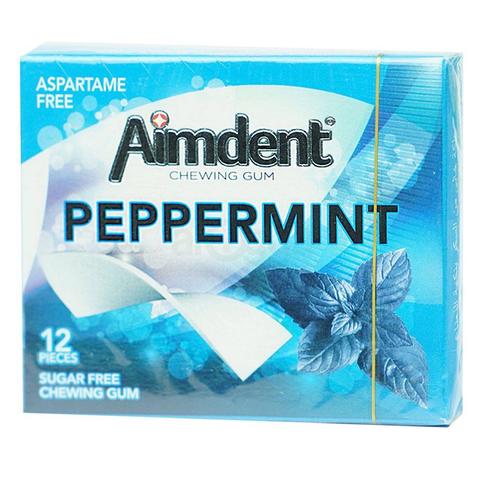 Aimdent Chewing Gum Peppermint 33gm  