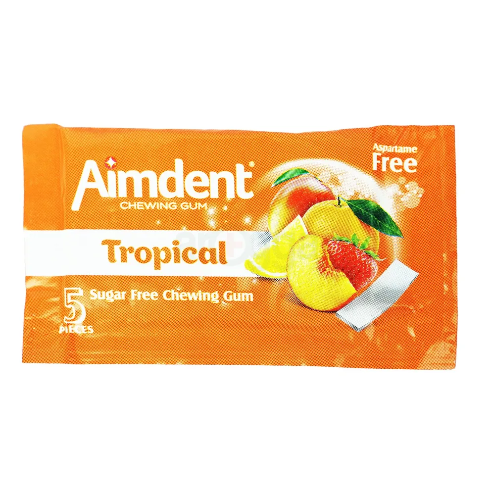 Aimdent Chewing Gum Tropical 8.5gm  