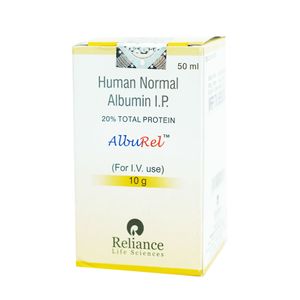 Human Normal Albumin (Alburel) 50ml 20%/50ml injection