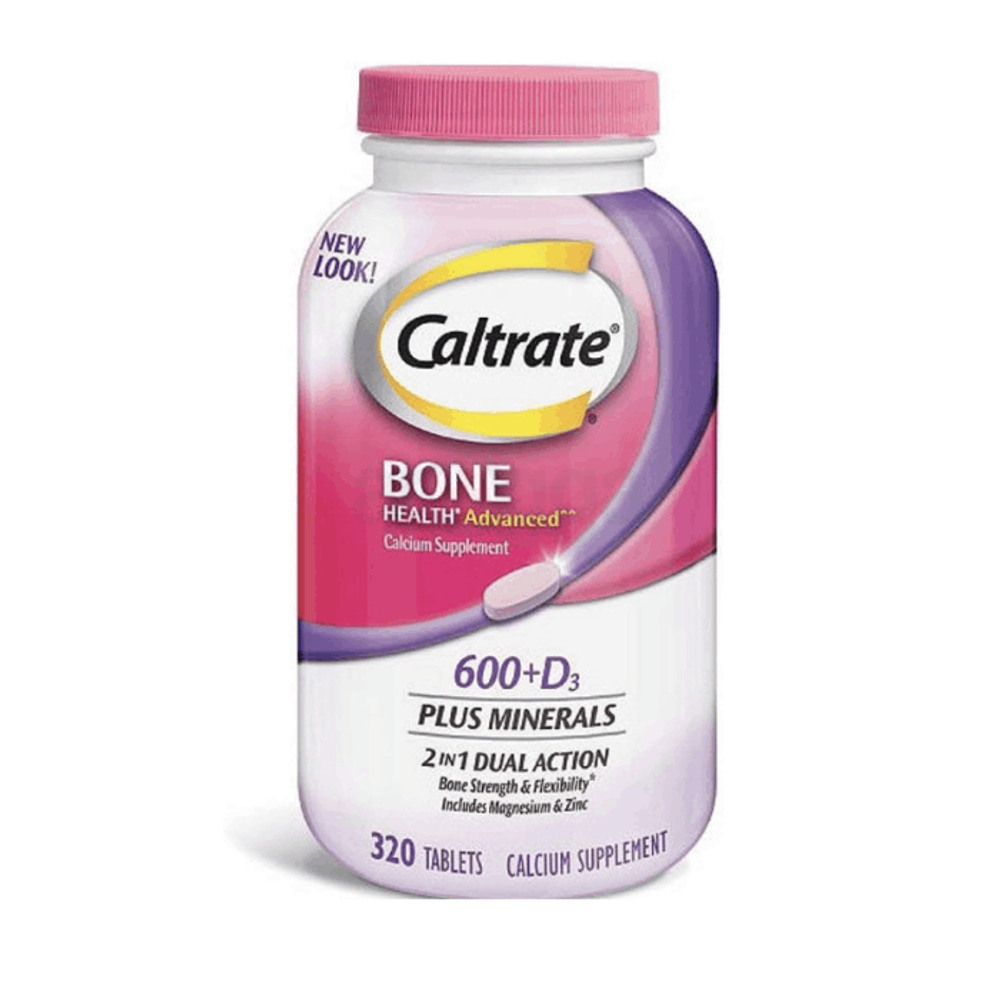 Caltrate 600+D3 (320 Count) Calcium and Vitamin D Supplement Tablet 320  