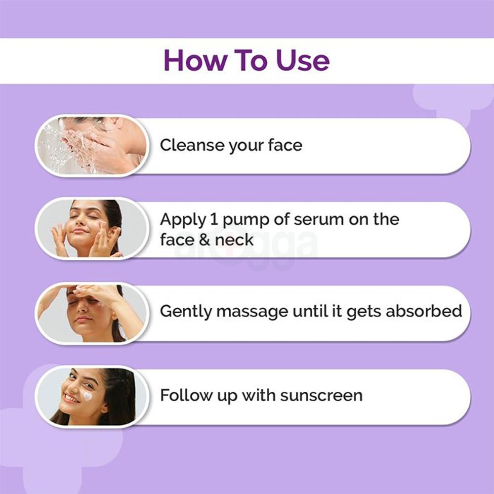 The Derma Co Tran-Zelaic Pigmentation Corrector Serum with 3% Tranexamic Acid & 10% Azelaic Acid  