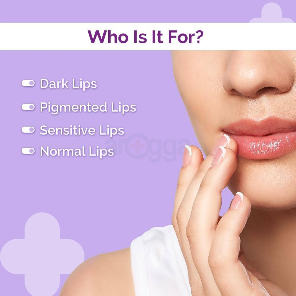 The Derma Co 1% Kojic Acid Lip Balm SPF 30 PA++ for Lip Pigmentation  