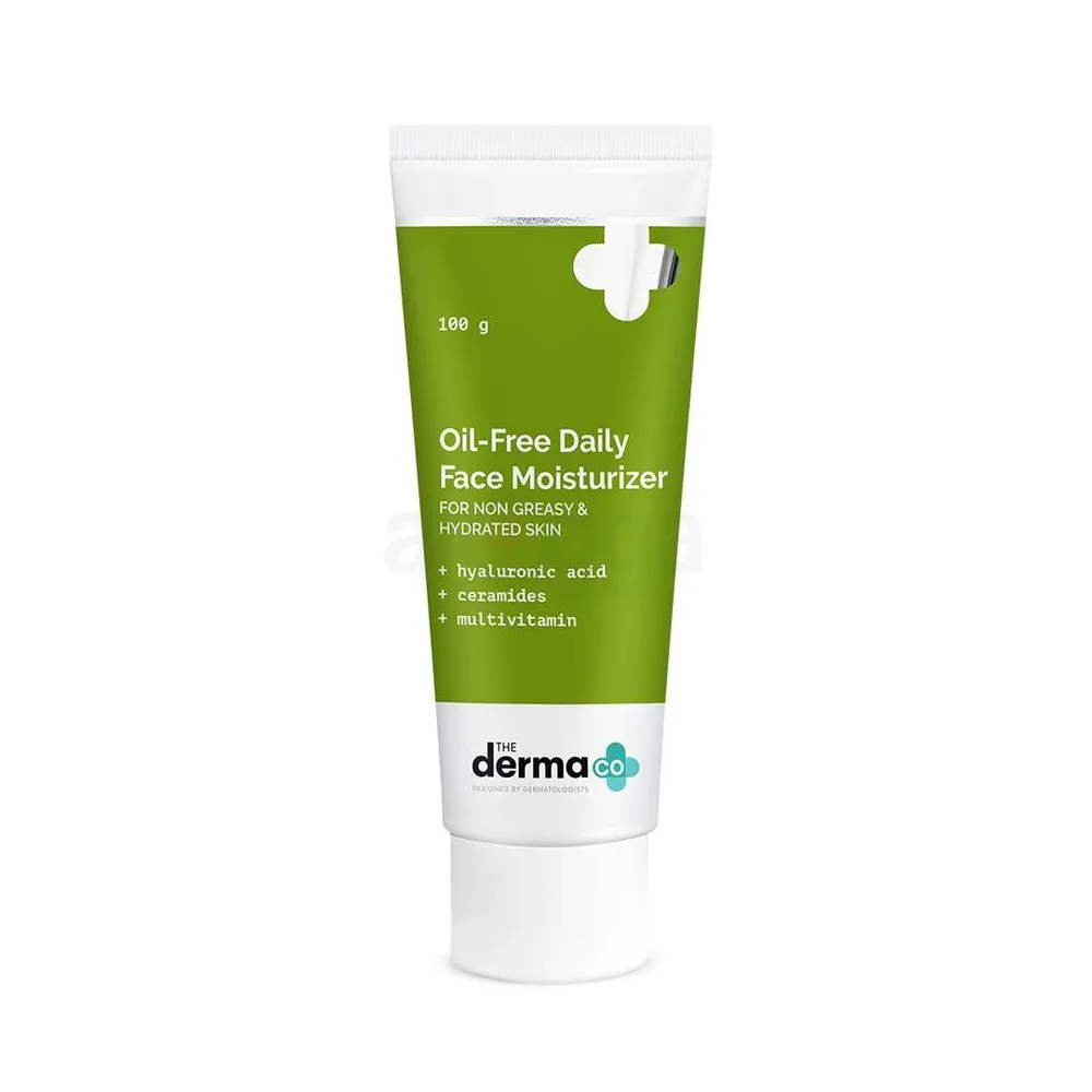 The Derma Co Oil Free Daily Face Moisturizer for Non Greasy & Hydrated Skin  