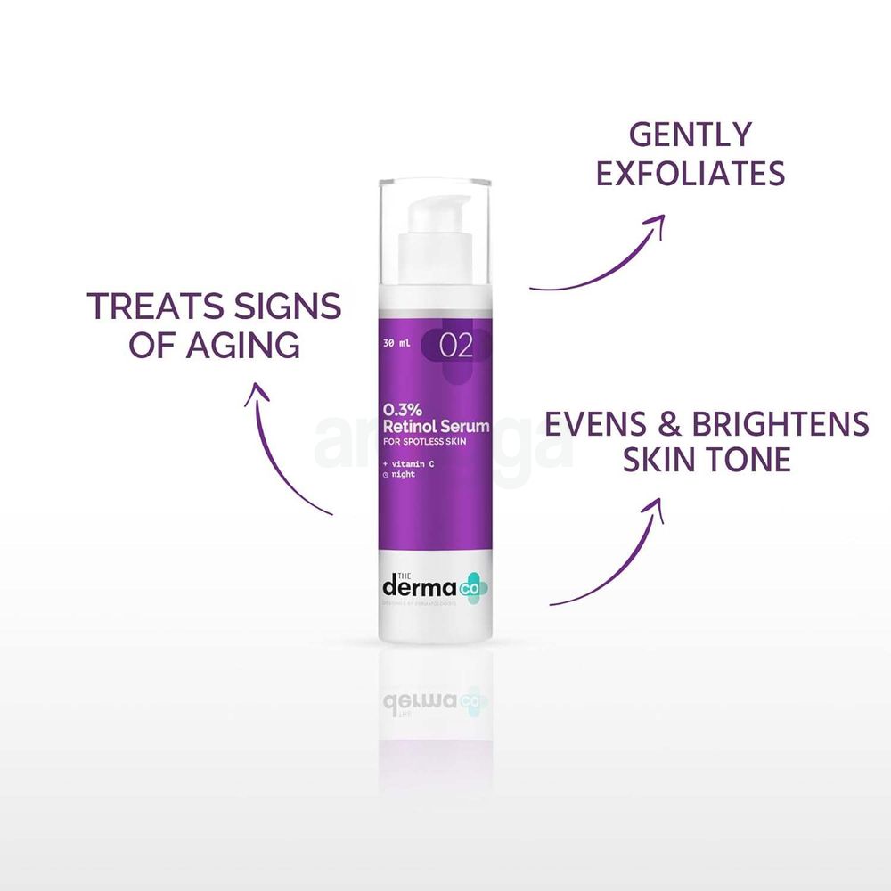 The Derma Co. 0.3% Retinol Face Serum For Spotless Skin  
