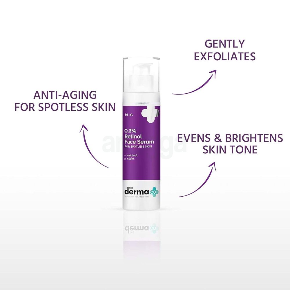 The Derma Co. 0.3% Retinol Face Serum For Spotless Skin  