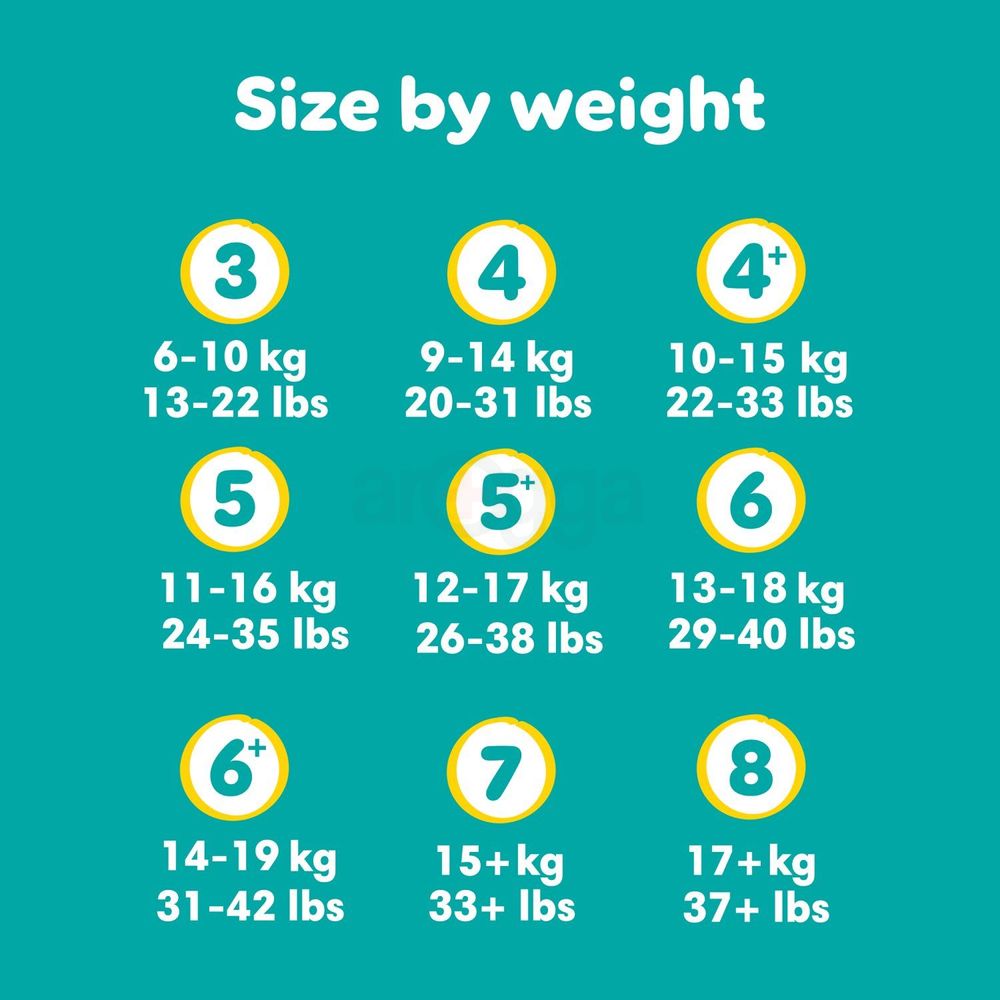 Pampers Baby Dry Pants Size 5 Jumbo+ Pack - 72 pcs (11-16kg)  