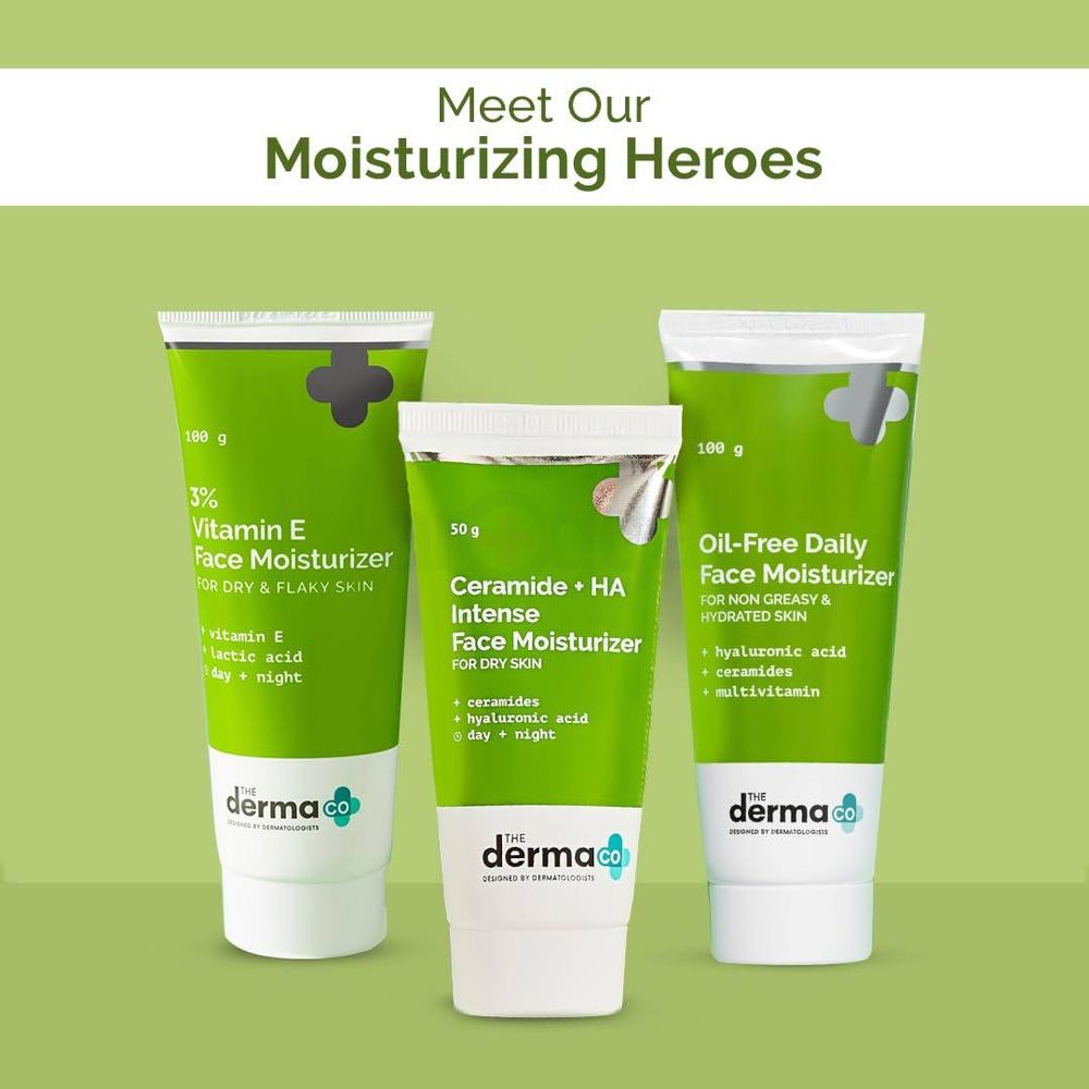 The Derma Co 4% Urea Deep Moisturizing Cream with Lactic Acid & Ceramide Complex for Dry Skin  
