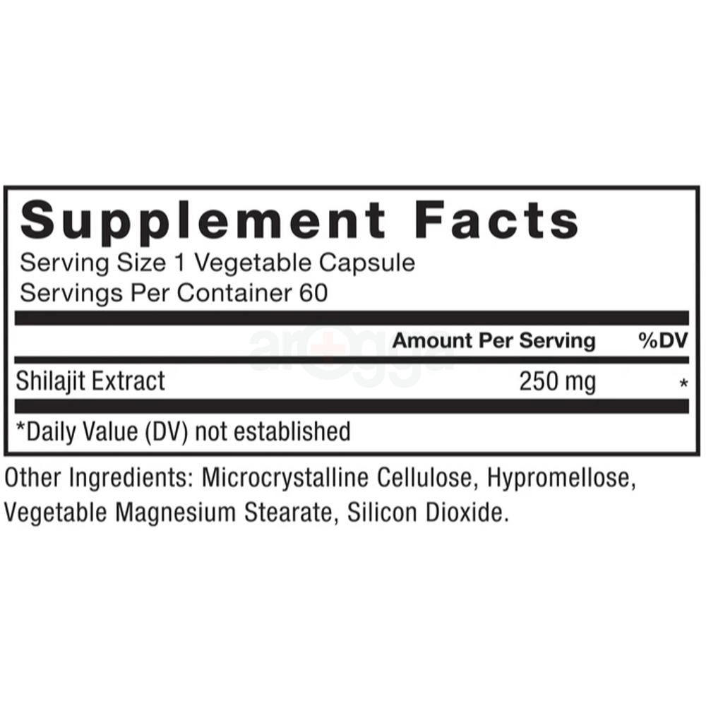 Force Factor Essentials Shilajit 60 Capsules  