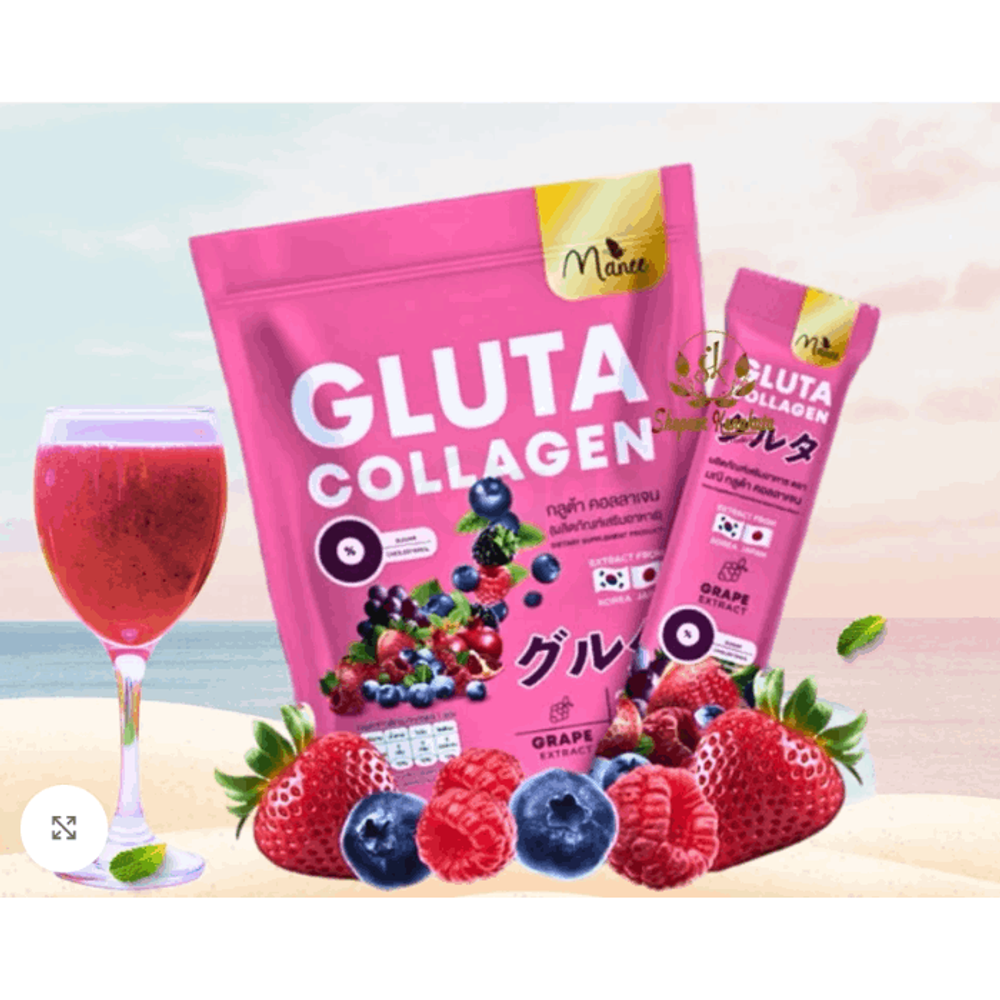 Manee Gluta Collagen Juice 1 packet – 30 pcs Made In Thailand  