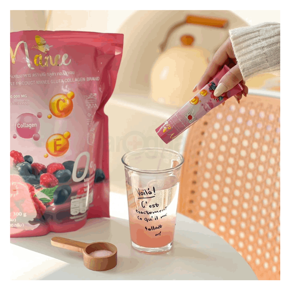 Manee Gluta Collagen Juice 1 packet – 30 pcs Made In Thailand  