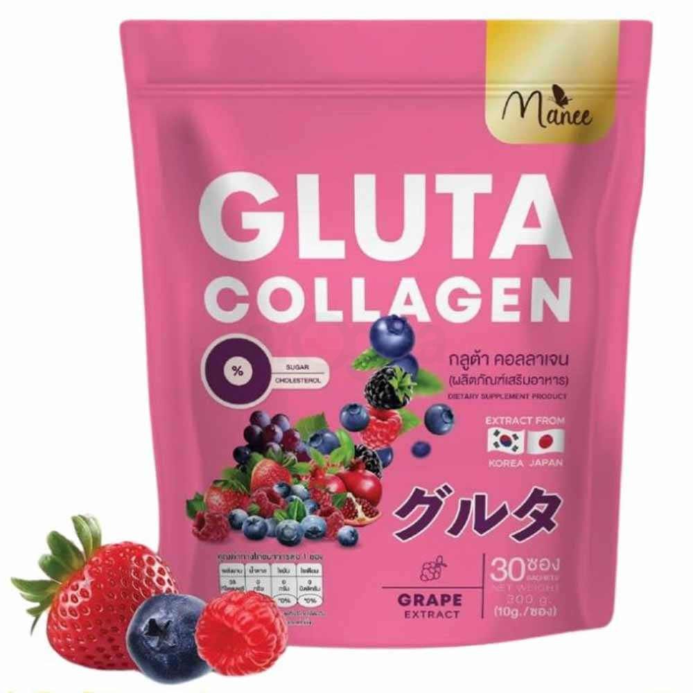 Manee Gluta Collagen Juice 1 packet – 30 pcs Made In Thailand  