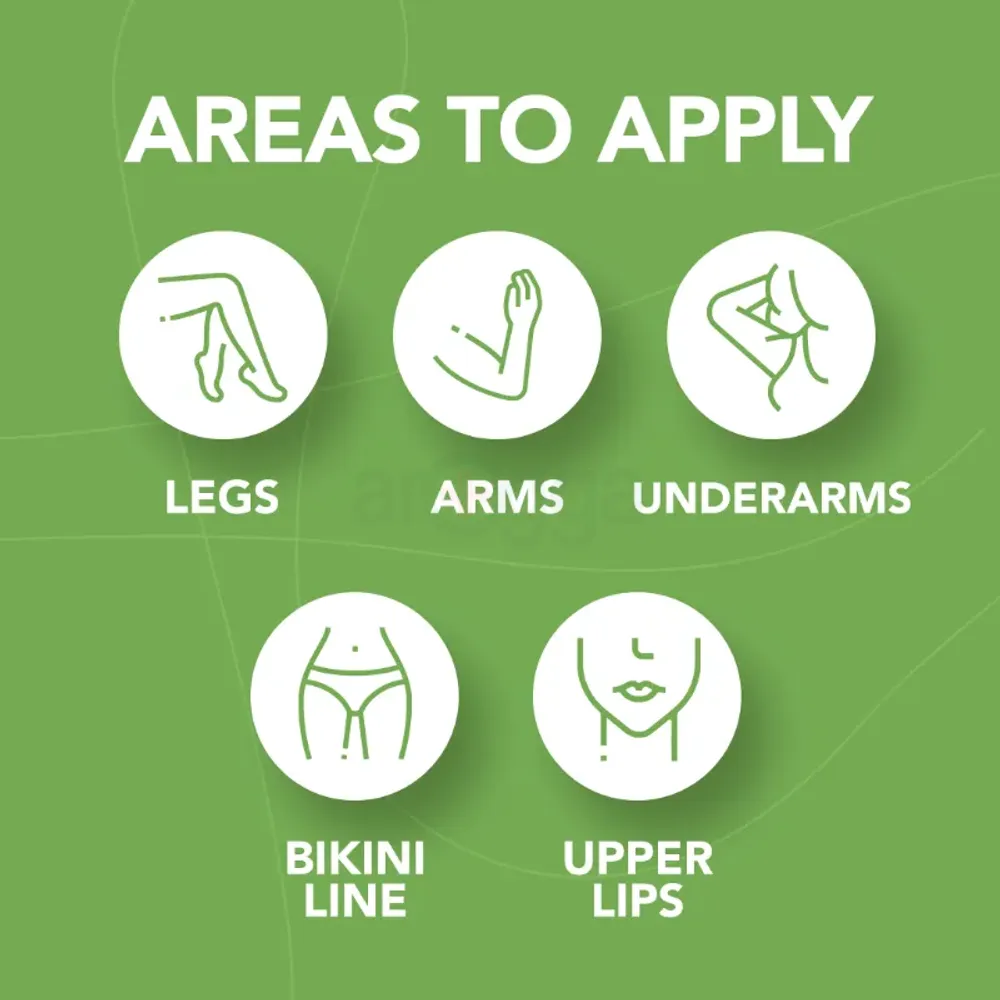 Nair Legs & Body Hair Remover for All Hair Types with Aloe Vera Extract  