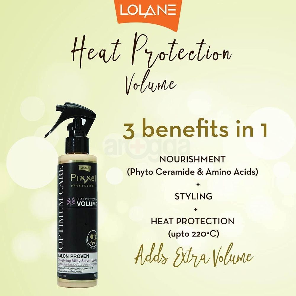 Lolane Pixxel Optimum Care Heat Protection Volume Spray  