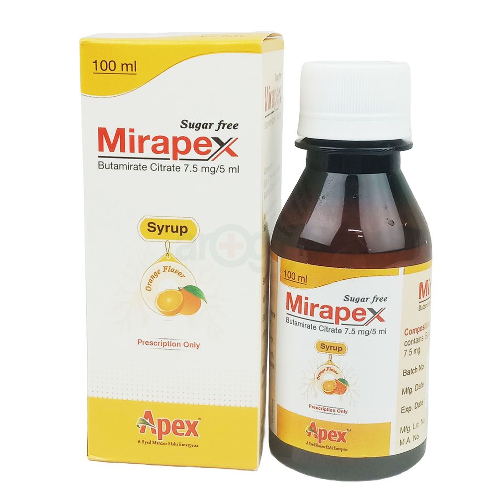 Mirapex 7.5mg/5ml syrup