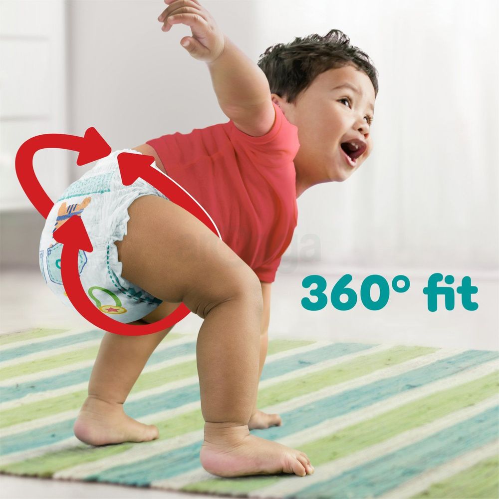Pampers Baby Dry Nappy Pants Size 5 Jumbo Pack - 64 pcs (12-17kg)  