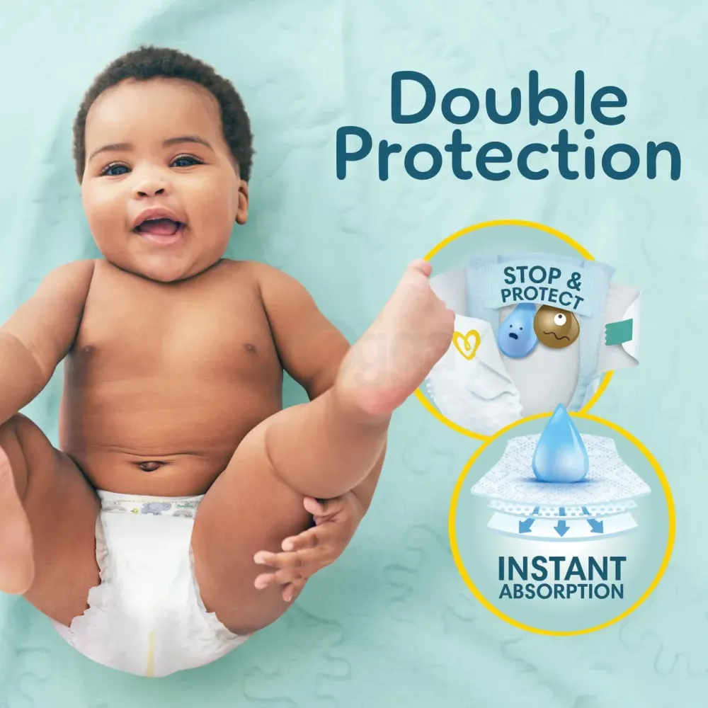 Pampers New Baby Size 1 Nappy Pants  Jumbo+ Pack - 80's Pack (2kg - 5kg)  
