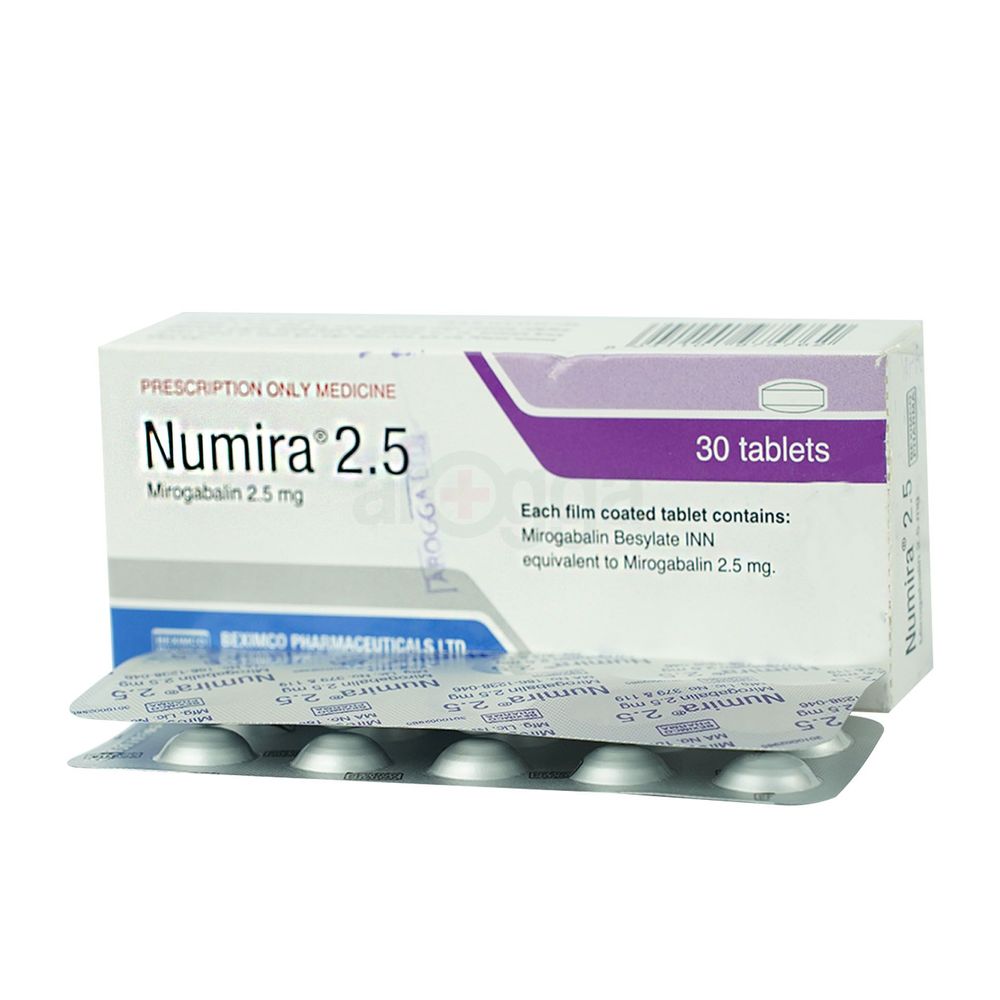 Numira 2.5 2.5mg tablet