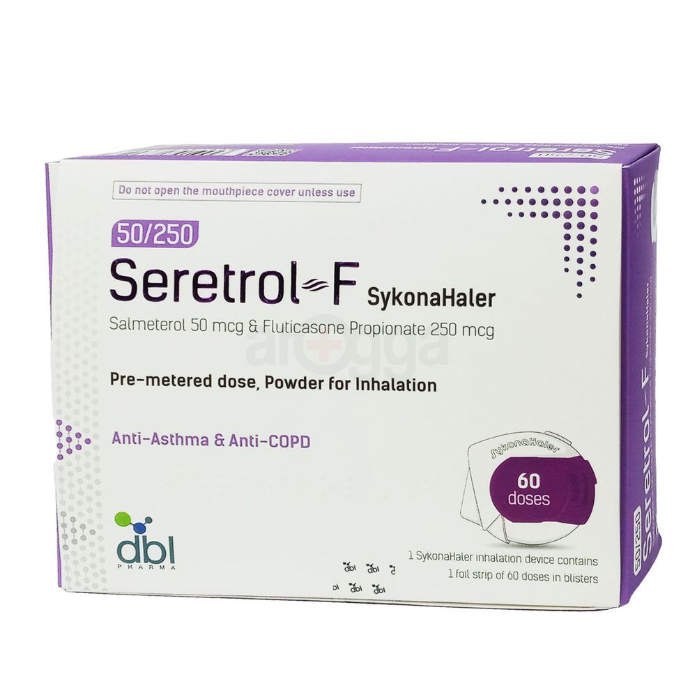 Seretrol-F 50/250mg+250mg sykonahaler