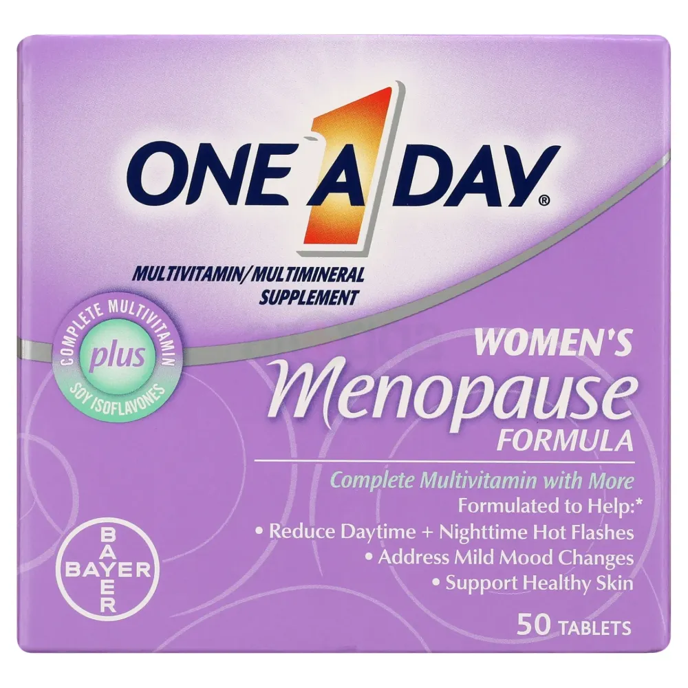 One A Day Women's Menopause Formula Multivitamin Tablets, 50 Count  