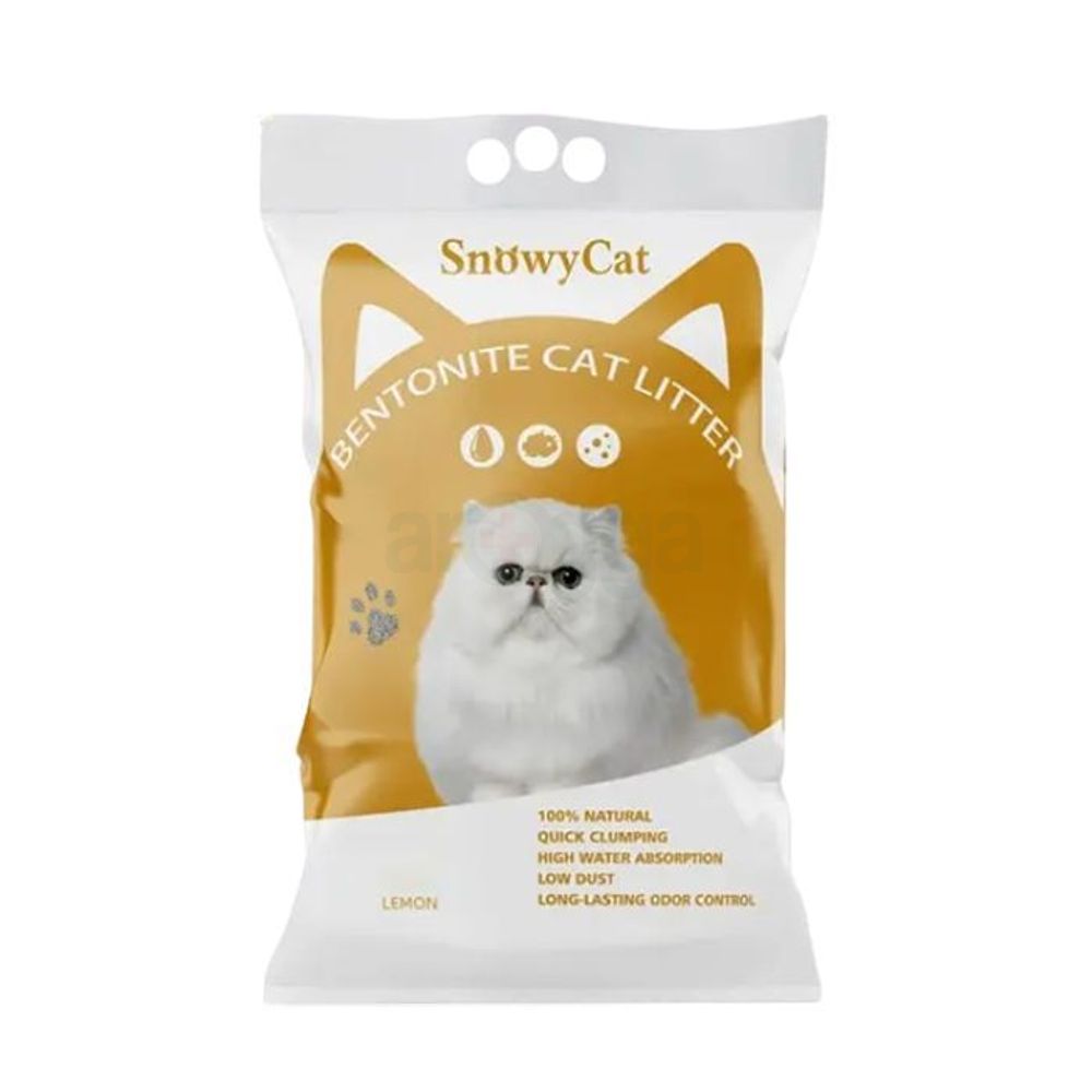 SnowyCat Bentonite Cat Litter Lemon (5L)
  