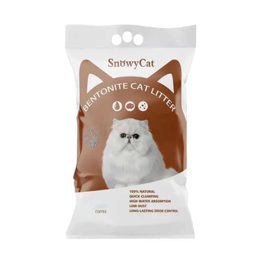 SnowyCat Bentonite Cat Litter Coffee (5L)
  