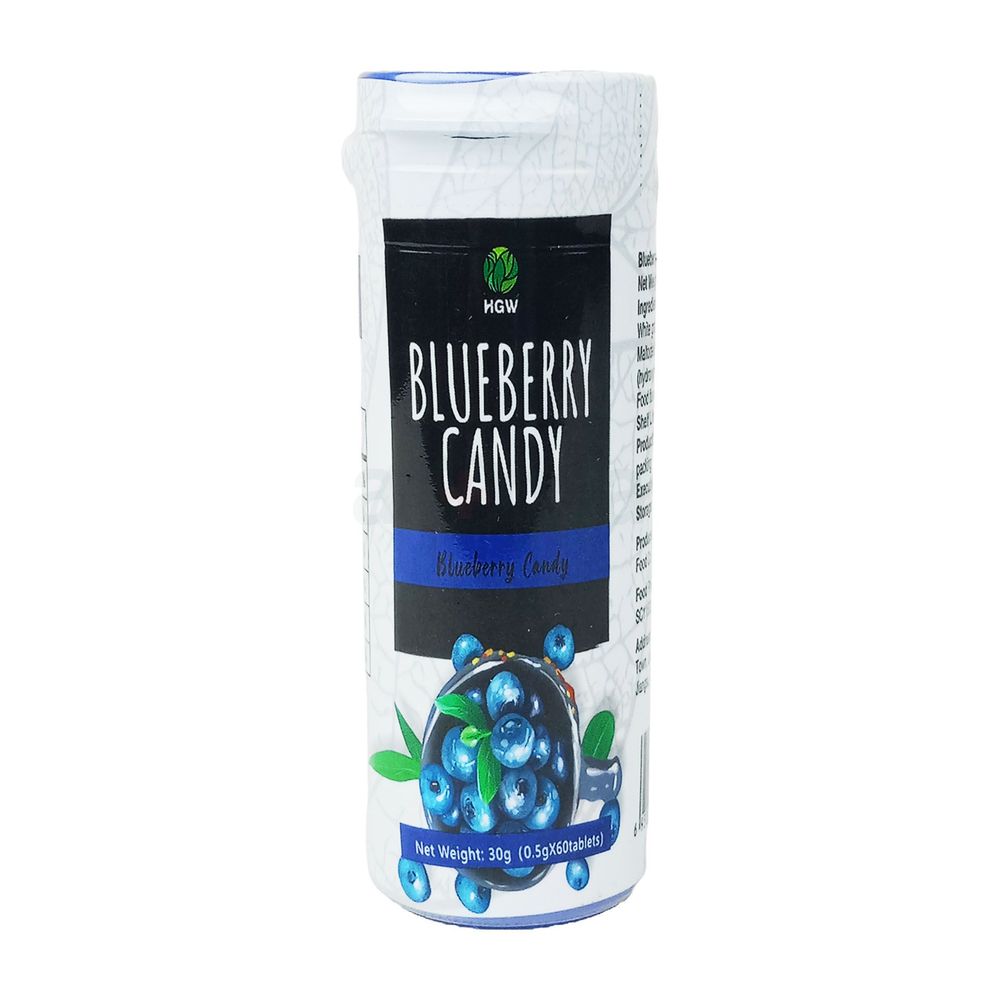 Blueberry Candy-HGW 60 Tablets  