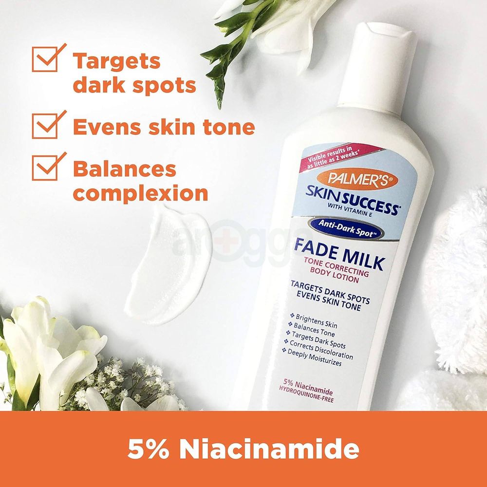Palmer’s Fade Milk Tone Correcting Body Lotion for Dark Spots & Uneven Skin Tone  
