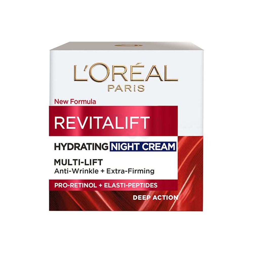 Loreal Paris Revitalift Multi Lift Anti-Wrinkle + Extra Firming Hydrating Night Cream  