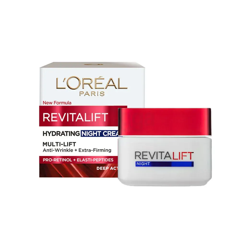 Loreal Paris Revitalift Multi Lift Anti-Wrinkle + Extra Firming Hydrating Night Cream  