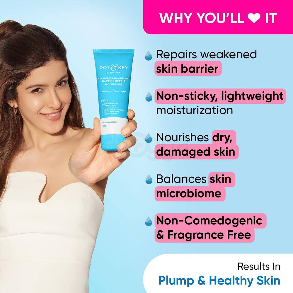 Dot & Key Ceramides & Hyaluronic Barrier Repair Moisturizer pH 5.5  