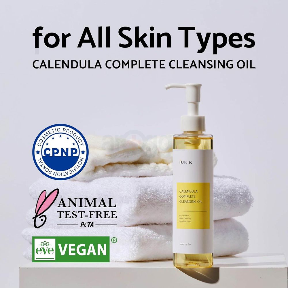 Iunik Calendula Complete Cleansing Oil 200ml  