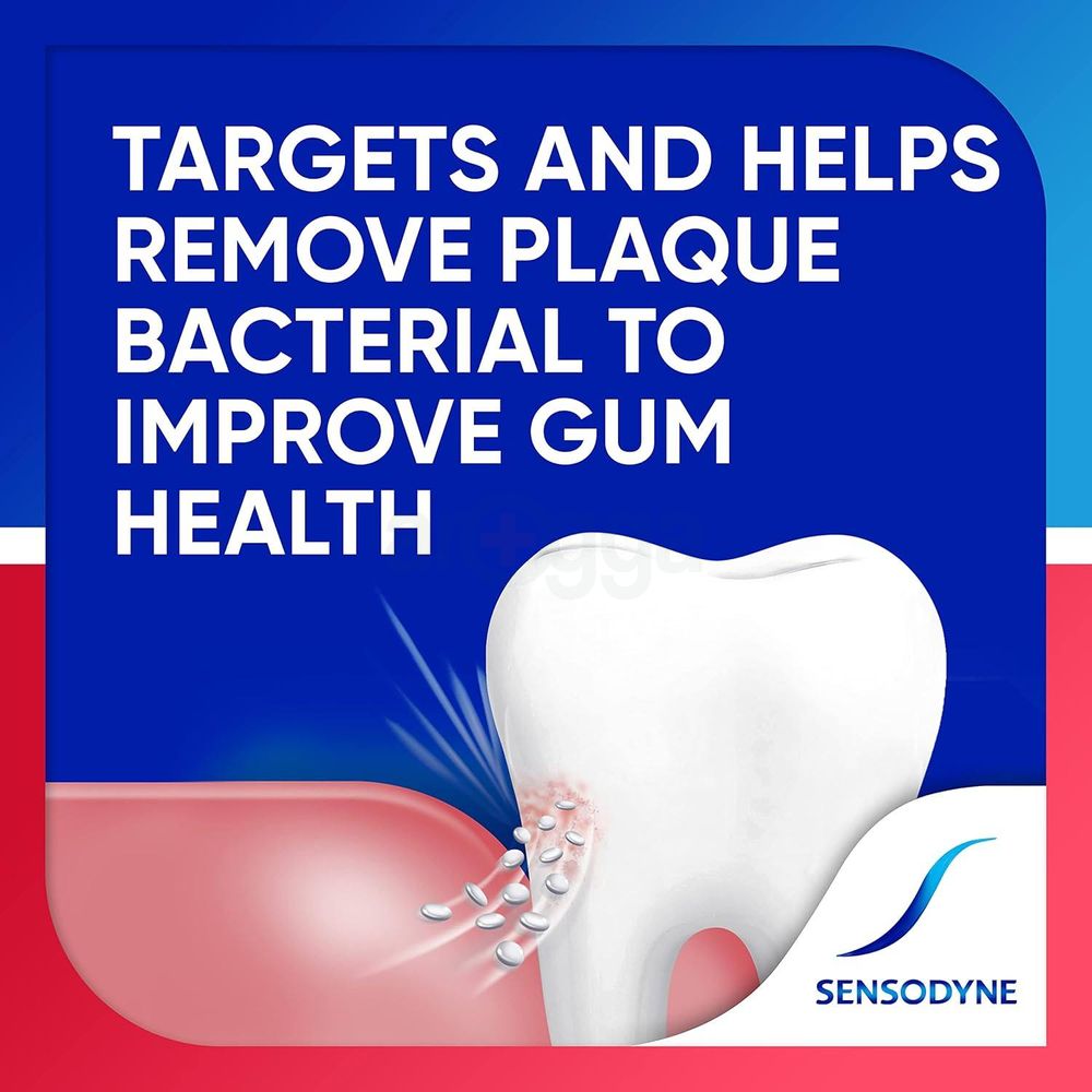 Sensodyne Toothpaste Sensitivity & Gum Dual Action Toothpaste for Sensitive Teeth  