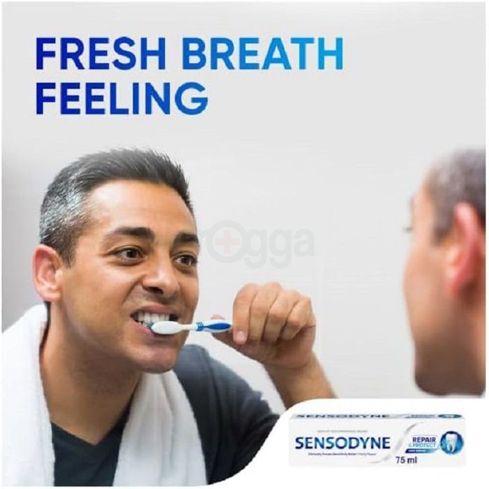 Sensodyne Rapid Relief Whitening Toothpaste for Sensitive Teeth  