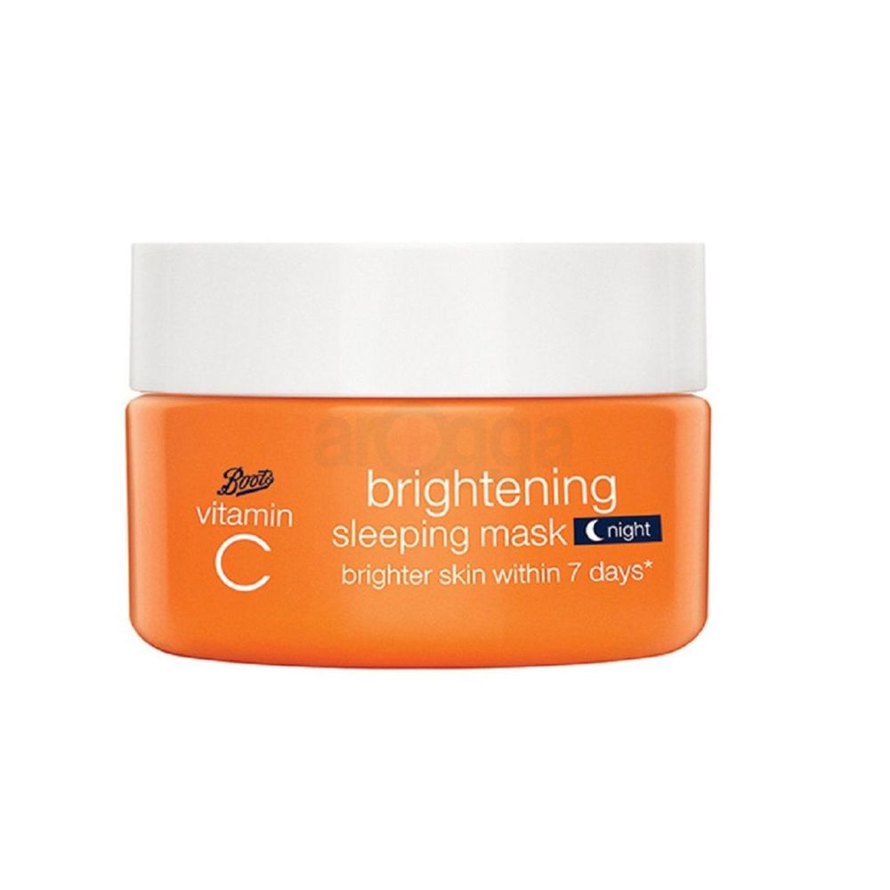 Boots Vitamin C Brightening Sleeping Mask Night  