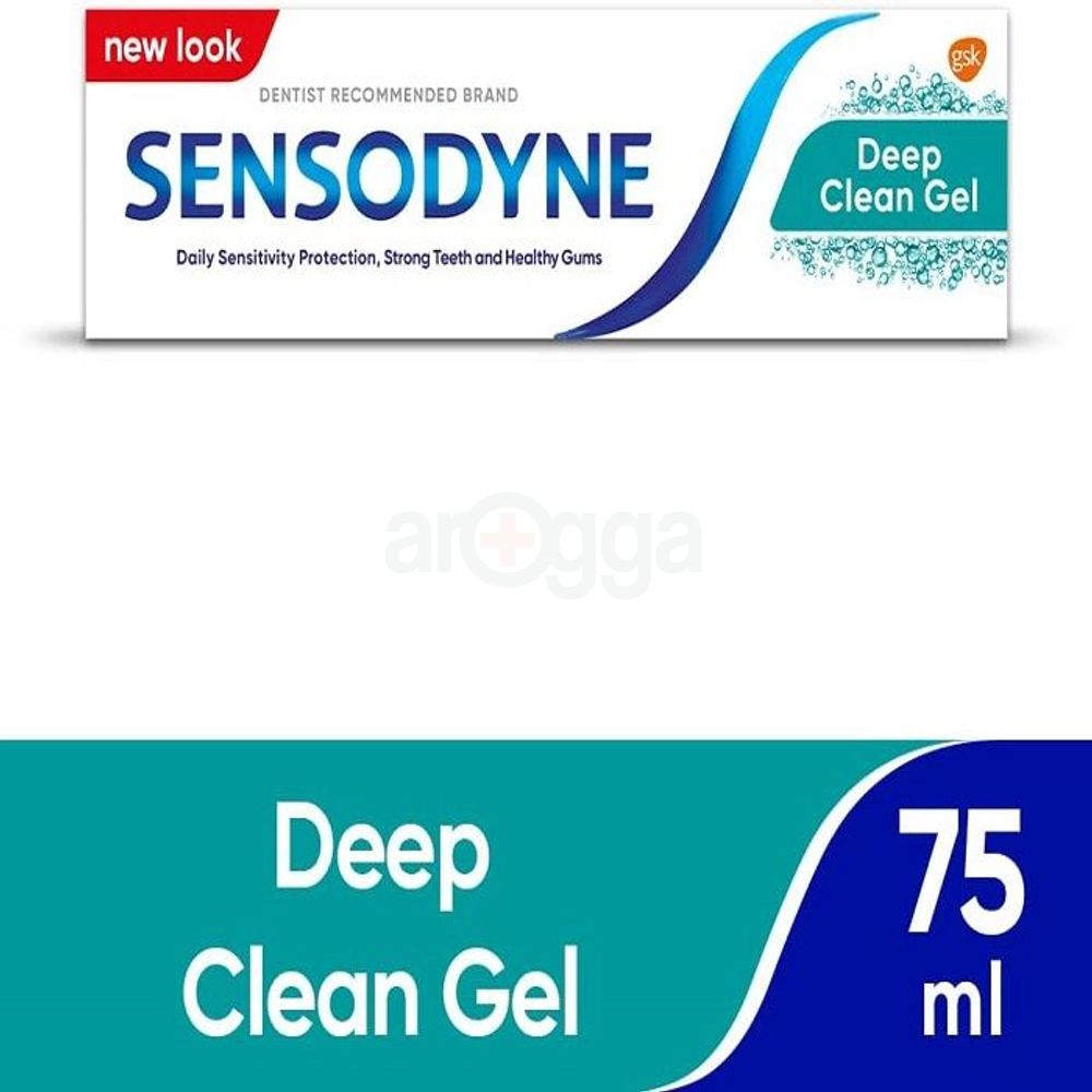 Sensodyne Deep Clean Gel Toothpaste for Sensitive Teeth 75ml  