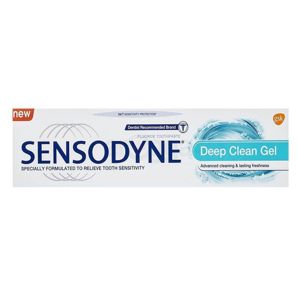 Sensodyne Deep Clean Gel Toothpaste for Sensitive Teeth 75ml  