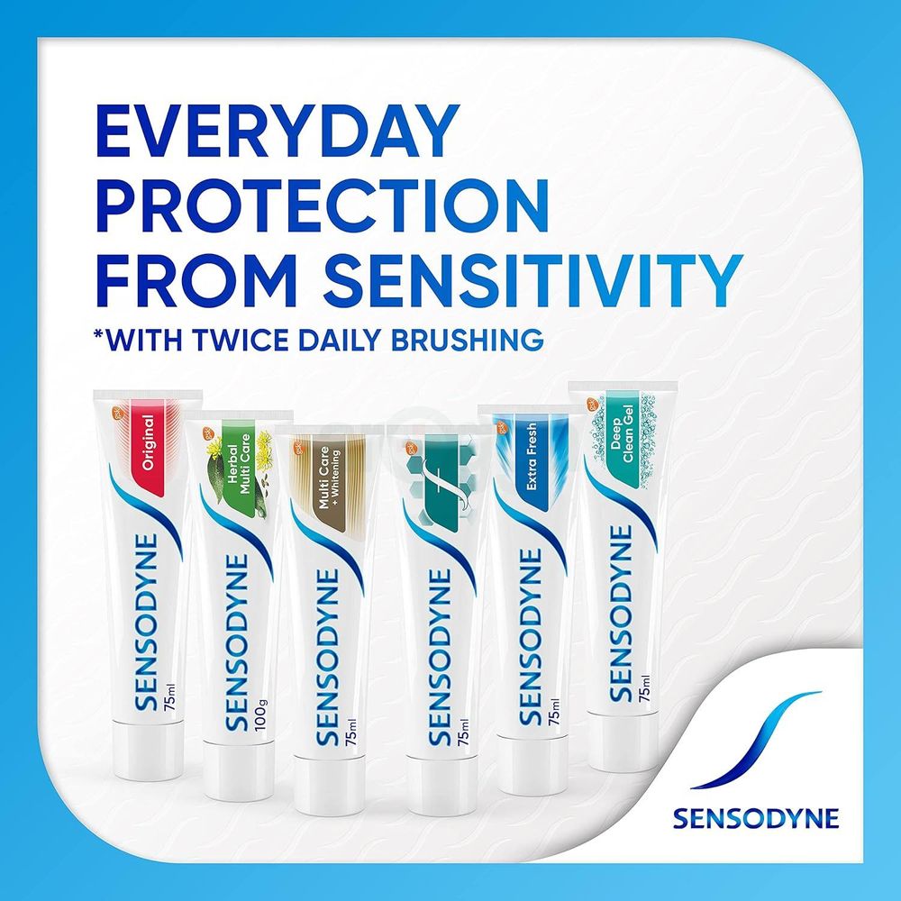 Sensodyne Deep Clean Gel Toothpaste for Sensitive Teeth 75ml  
