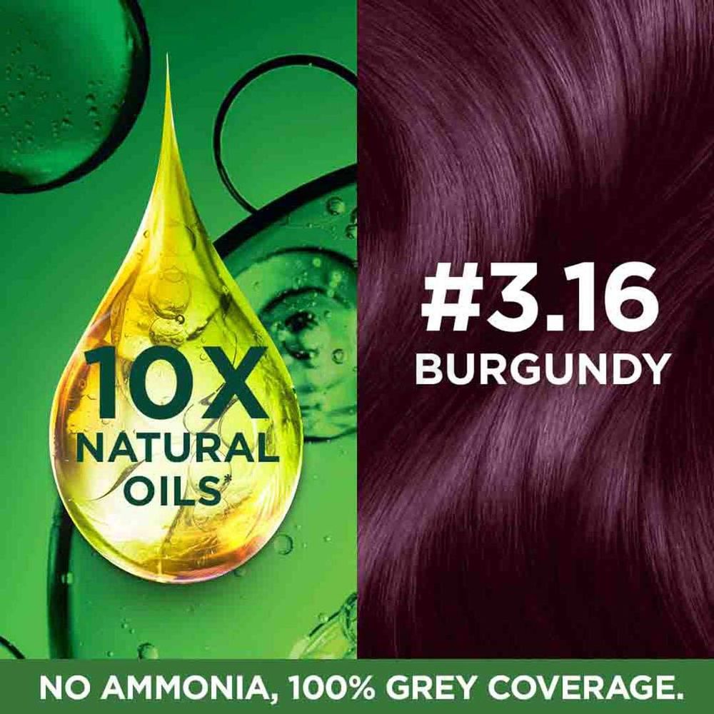 Garnier Color Naturals Creme Riche Hair Color (35ml+30g) - 3.16 Burgundy  