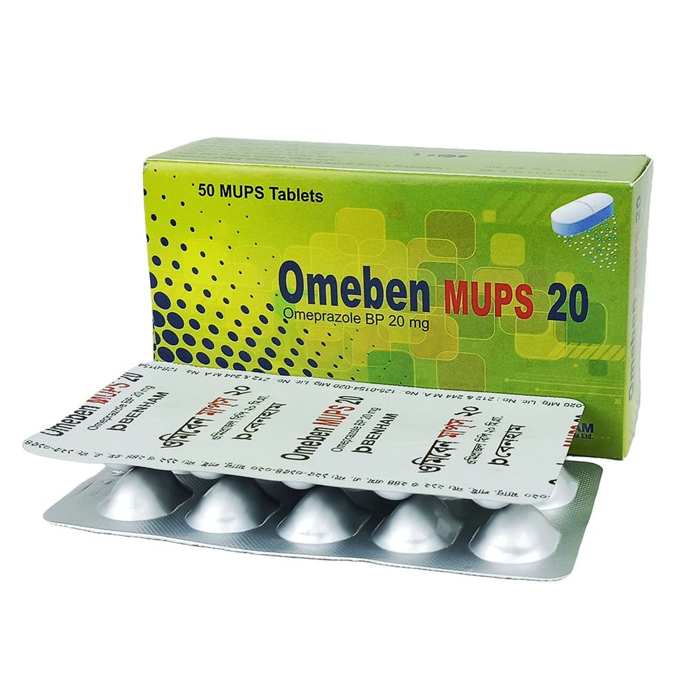 Omeben Mups 20mg tablet