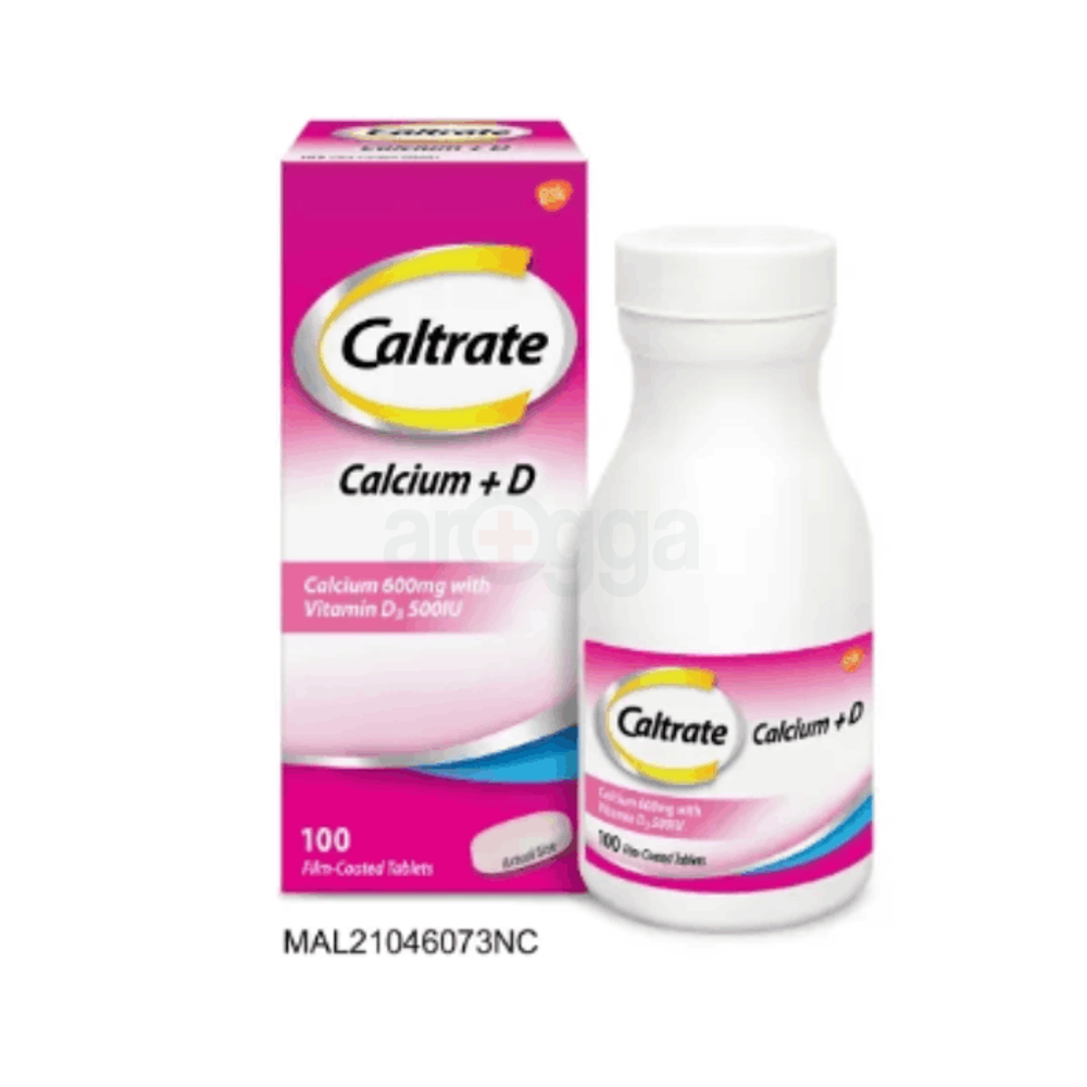 Caltrate 600+D Calcium with Vitamin D 100s  