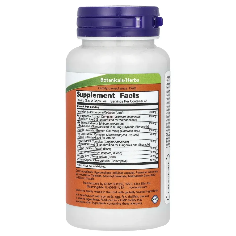 Now Foods Detox & Cleanse 90 Capsule  