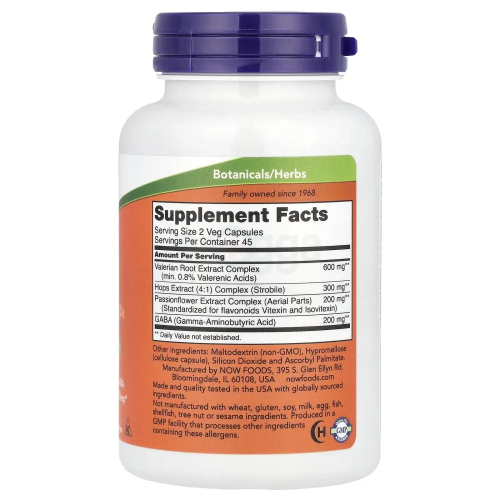 NOW Foods, Sleep, 90 Veg Capsules  