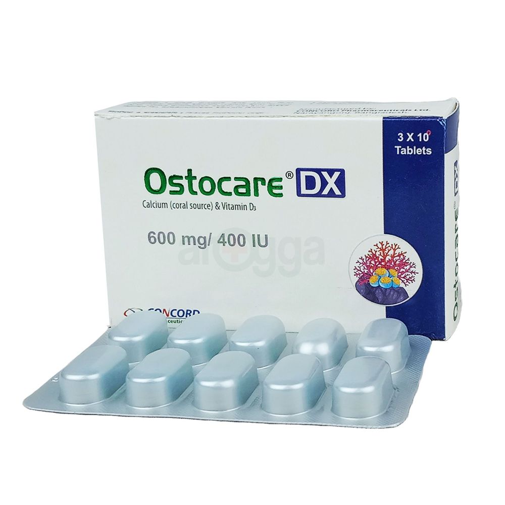 Ostocare DX 600mg+400IU tablet