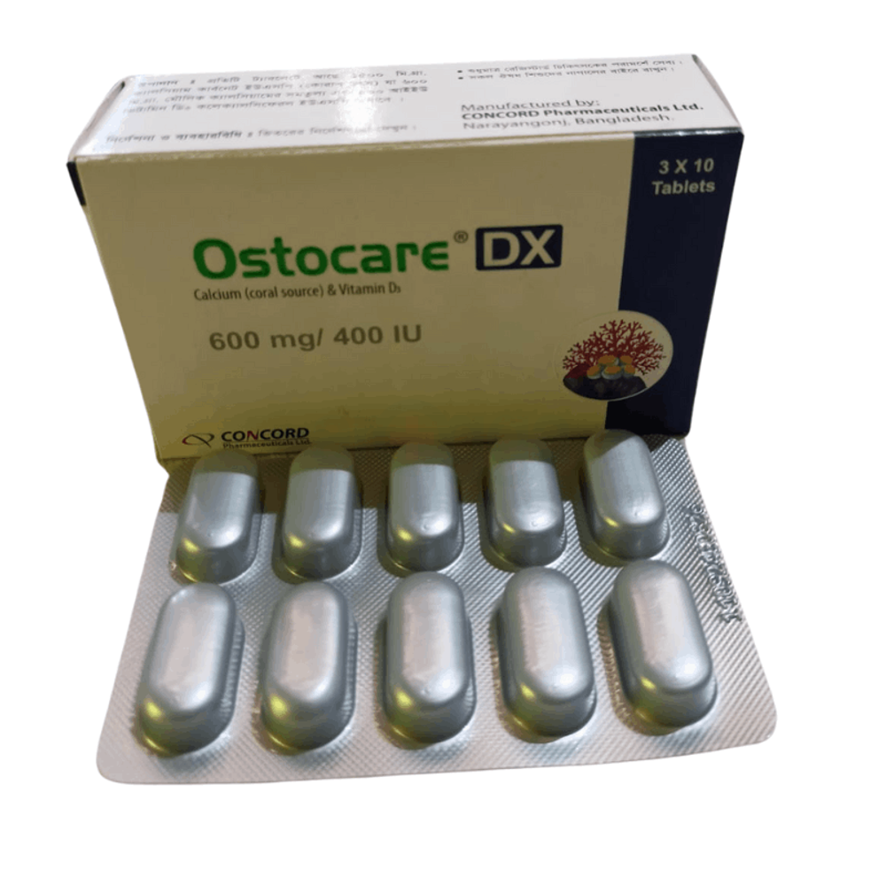 Ostocare DX 600mg+400IU tablet