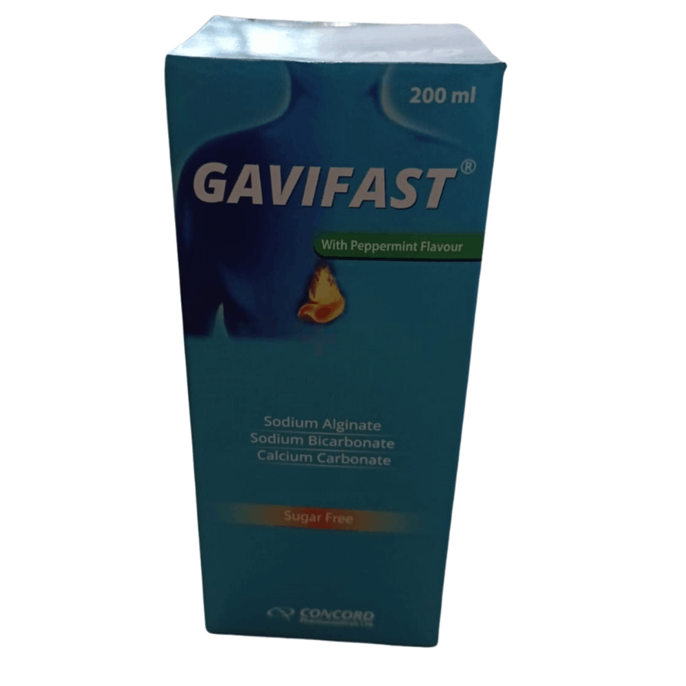 Gavifast 500mg+267mg+160mg/10ml suspension