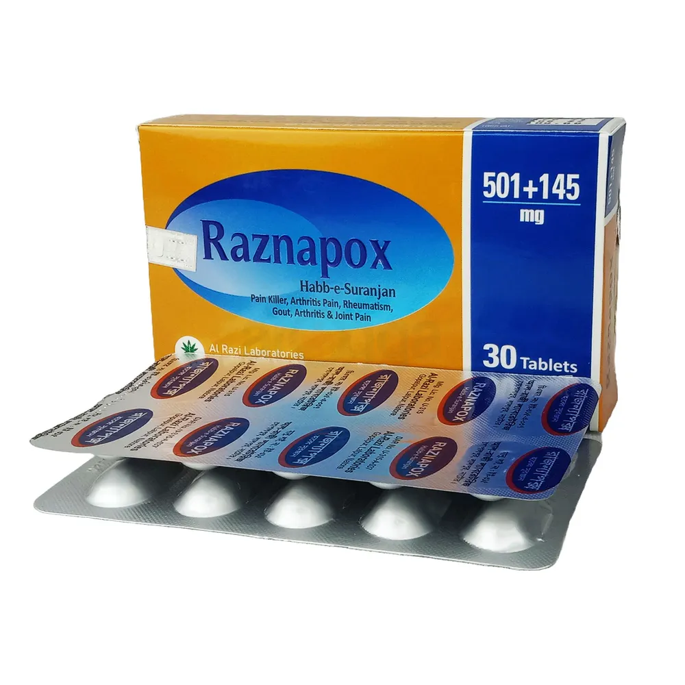 Raznapox 501mg+145mg tablet