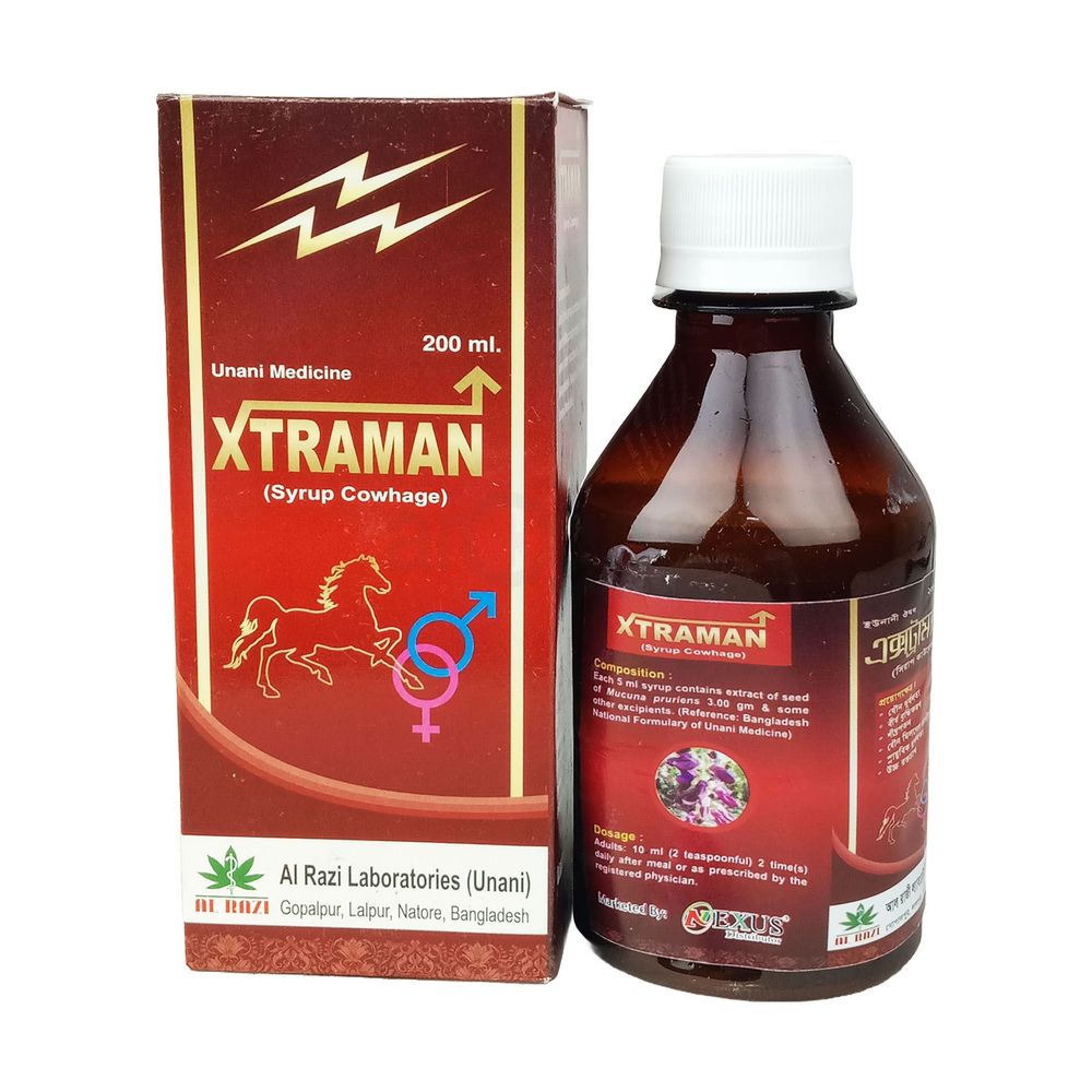 Xtraman 200ml 200ml syrup