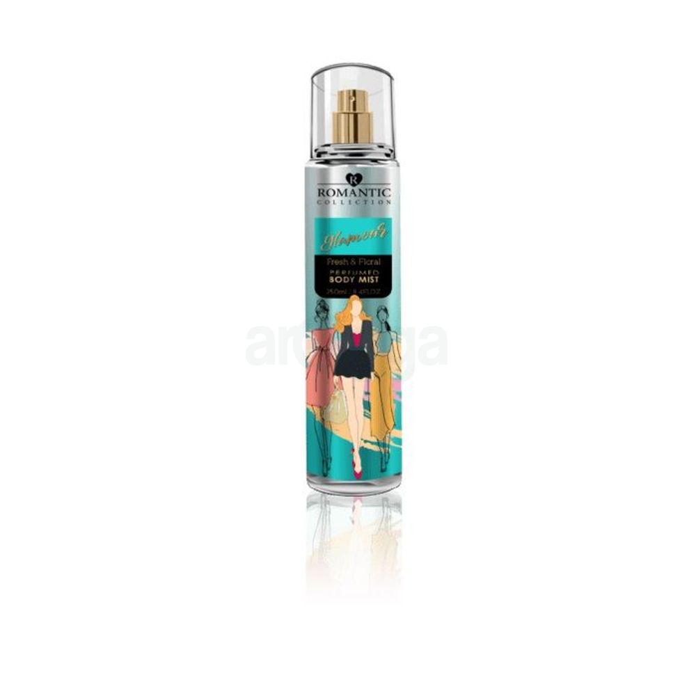 Romantic Collection Glamour Fresh & Floral Perfumed Body Mist  