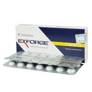 Exforge 5/80 5mg+80mg Tablet